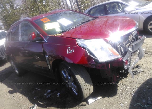 1gyee637360125449 Clear Burgundy Cadillac Srx At New Port Richey
