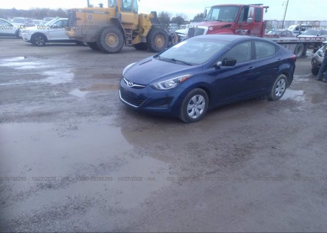 из сша 2016 HYUNDAI ELANTRA 5NPDH4AE3GH712043