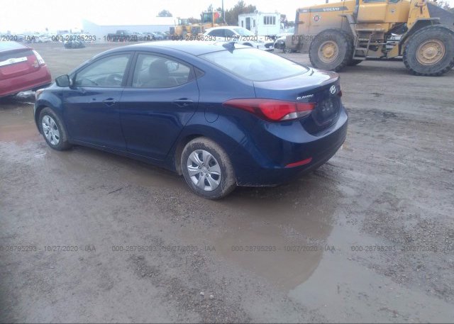 купить 2016 HYUNDAI ELANTRA 5NPDH4AE3GH712043
