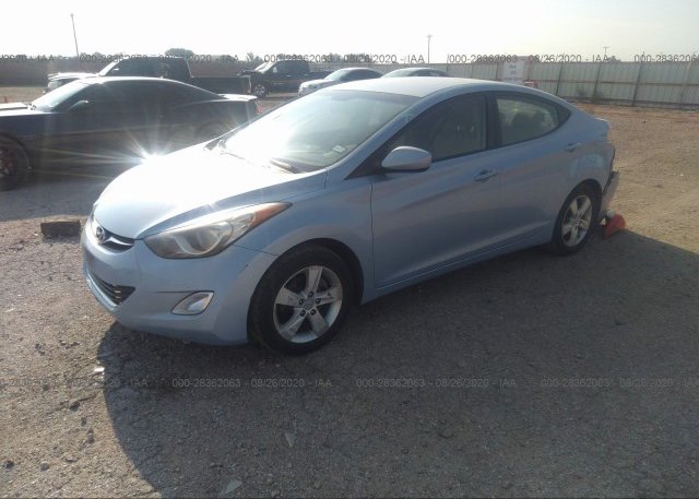 из сша 2012 HYUNDAI ELANTRA KMHDH4AE1CU291175