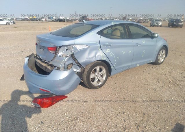 цена в сша 2012 HYUNDAI ELANTRA KMHDH4AE1CU291175
