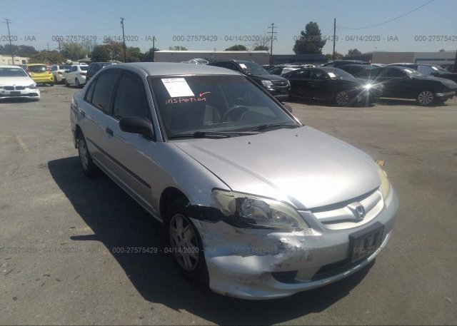 2hgesh Salvage Honda Civic 05 Dx Vp For Sale