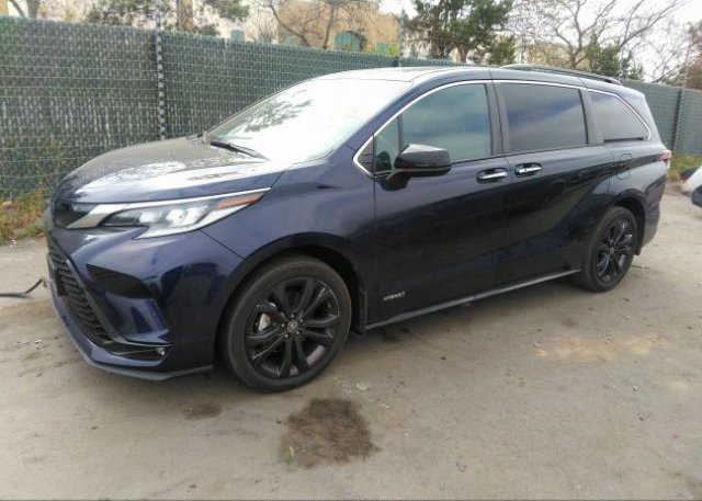 2021 TOYOTA SIENNA(VIN: 5TDDRKEC6MS035411