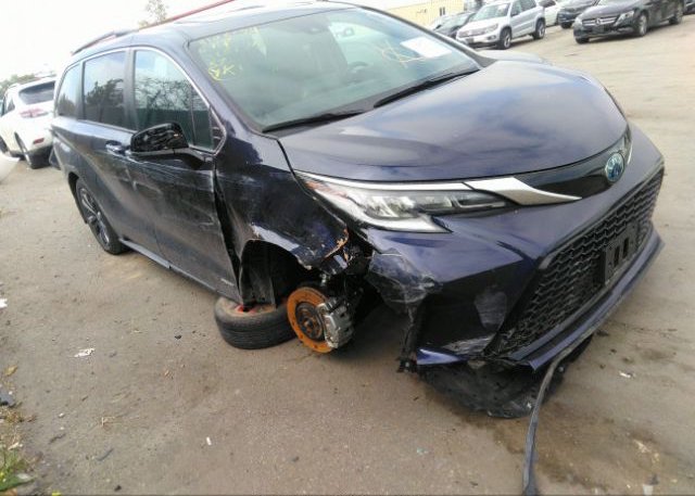 2021 TOYOTA SIENNA(VIN: 5TDDRKEC6MS035411