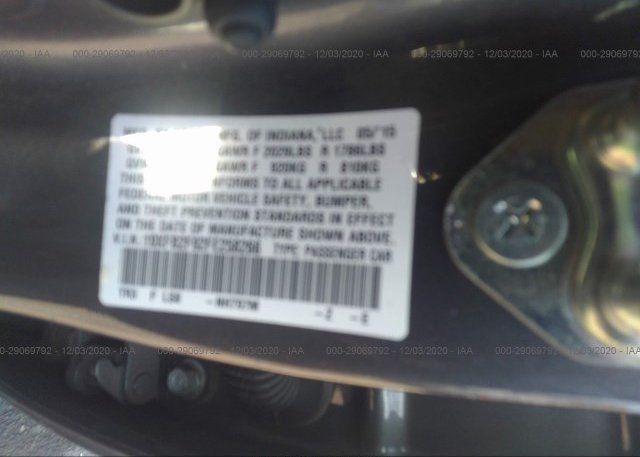 19XFB2F92FE258266 2015 HONDA CIVIC SEDAN