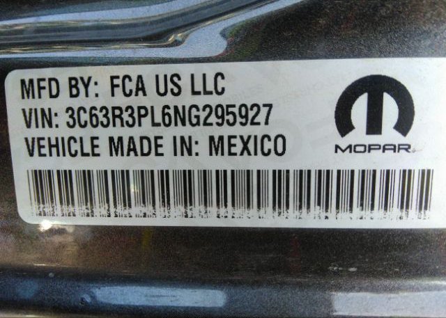 2022 RAM 3500(VIN: 3C63R3PL6NG295927