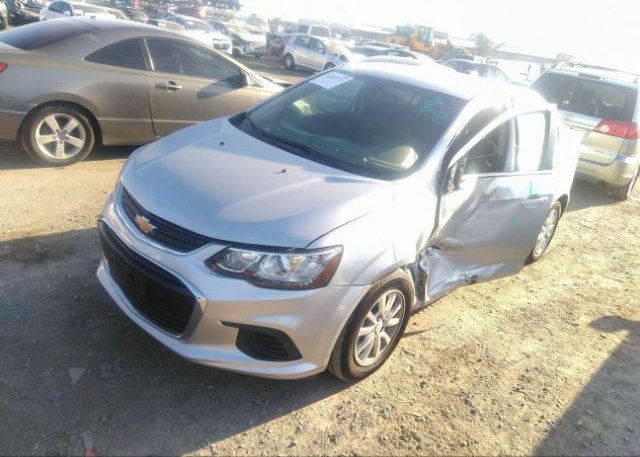 2018 CHEVROLET SONIC VIN: 1G1JD5SH8J4105428