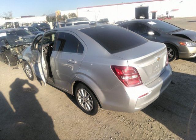 2018 CHEVROLET SONIC VIN: 1G1JD5SH8J4105428