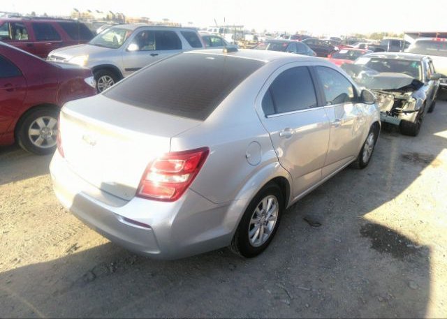 2018 CHEVROLET SONIC VIN: 1G1JD5SH8J4105428