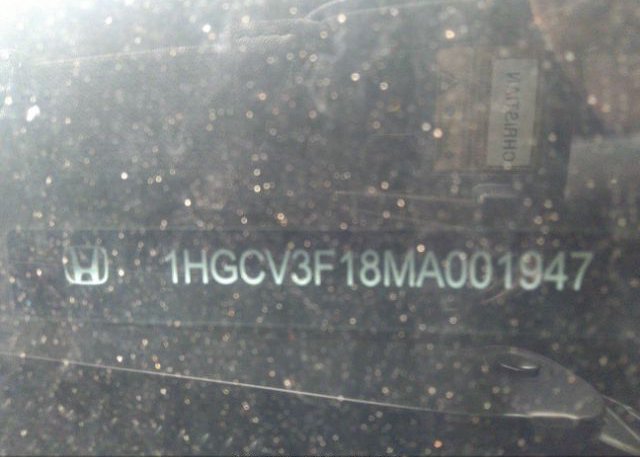 2021 HONDA ACCORD HYBRID(VIN: 1HGCV3F18MA001947