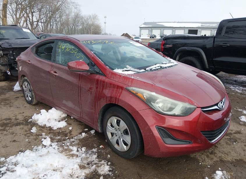 2016 HYUNDAI ELANTRA SE photo