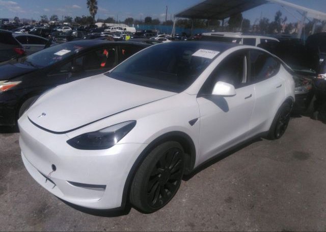 2022 TESLA MODEL Y(VIN: 7SAYGDEF2NF403797