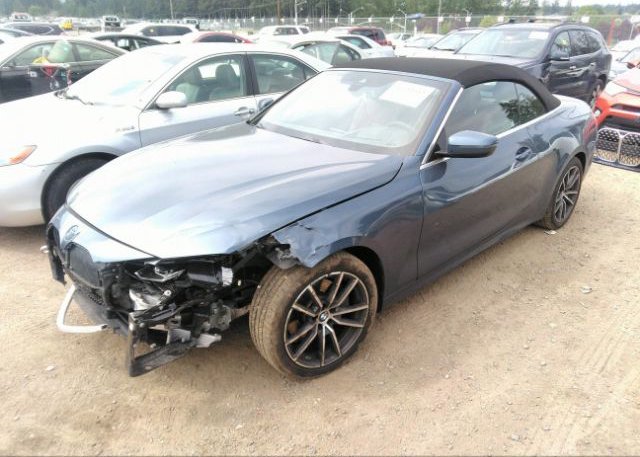 2022 BMW 4 SERIES(VIN: WBA43AT04NCJ33082