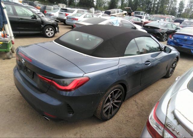 2022 BMW 4 SERIES(VIN: WBA43AT04NCJ33082
