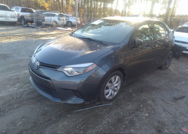 из сша 2015 TOYOTA COROLLA 2T1BURHE3FC285258
