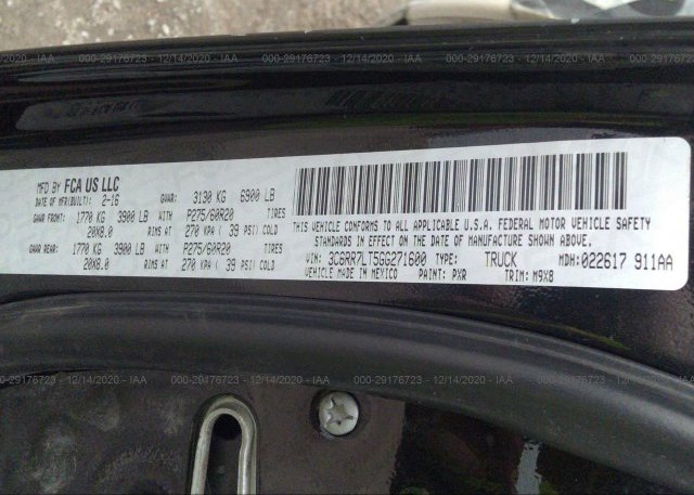3C6RR7LT5GG271600 2016 RAM 1500