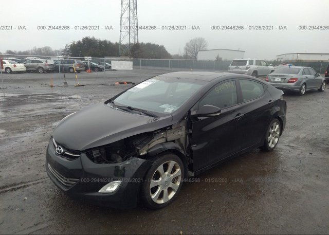 из сша 2012 HYUNDAI ELANTRA KMHDH4AE9CU234223