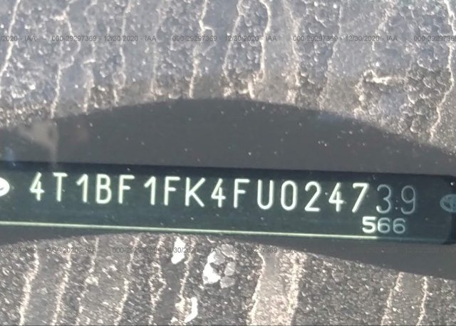 4T1BF1FK4FU024739 2015 TOYOTA CAMRY