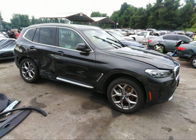 2022 BMW X3 (VIN: 5UX53DP00N9M75370)