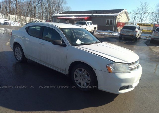 1C3CDZABXDN622348 2013 DODGE AVENGER