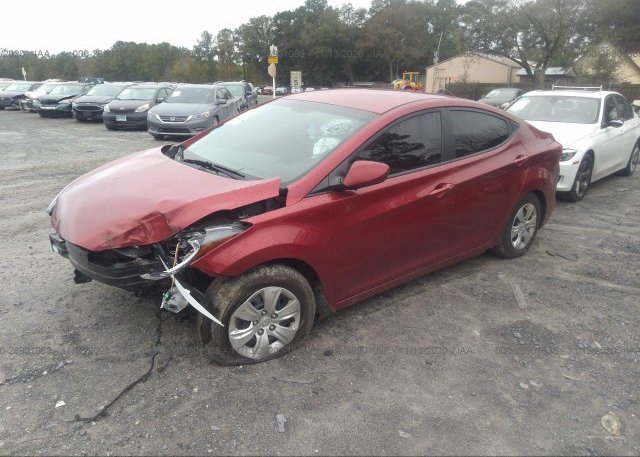 из сша 2016 HYUNDAI ELANTRA 5NPDH4AE5GH758943