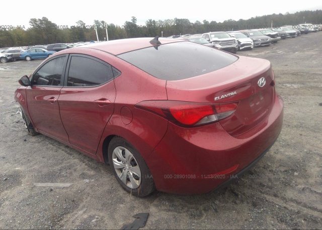 купить 2016 HYUNDAI ELANTRA 5NPDH4AE5GH758943