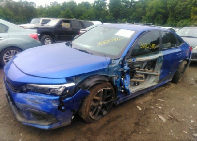 2022 HONDA CIVIC SEDAN(VIN: 2HGFE2F53NH599975