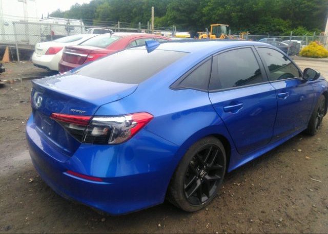 2022 HONDA CIVIC SEDAN(VIN: 2HGFE2F53NH599975