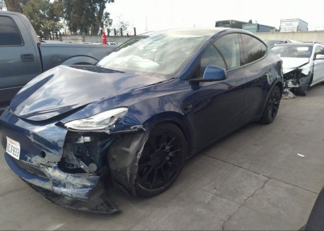 2021 TESLA MODEL Y(VIN: 5YJYGAEE0MF270197