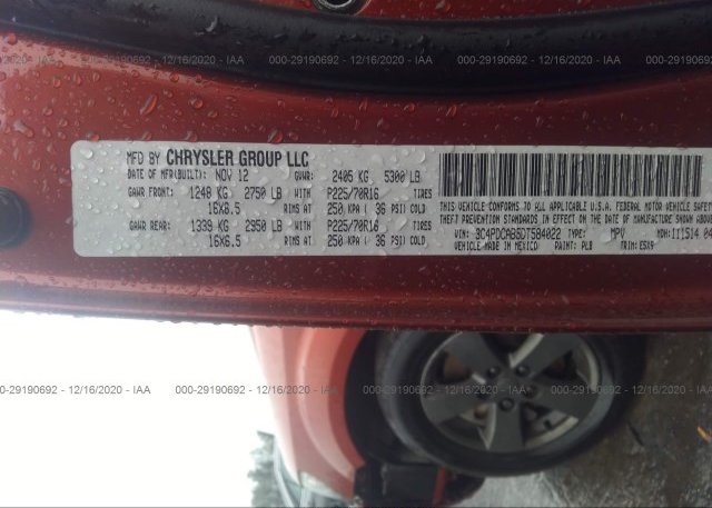3C4PDCAB5DT584022 2013 DODGE JOURNEY
