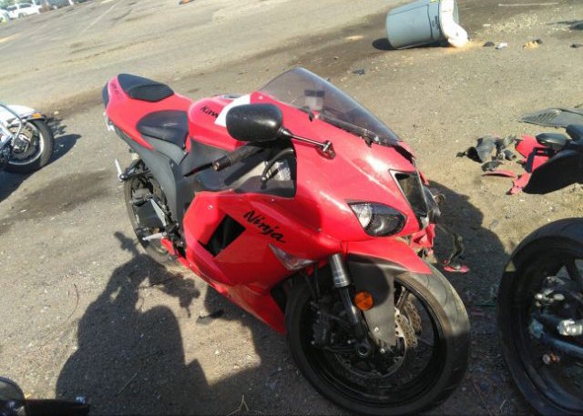 Bidding ended on JKAZX4C14KB505569, Salvage Kawasaki Zx600 at ...