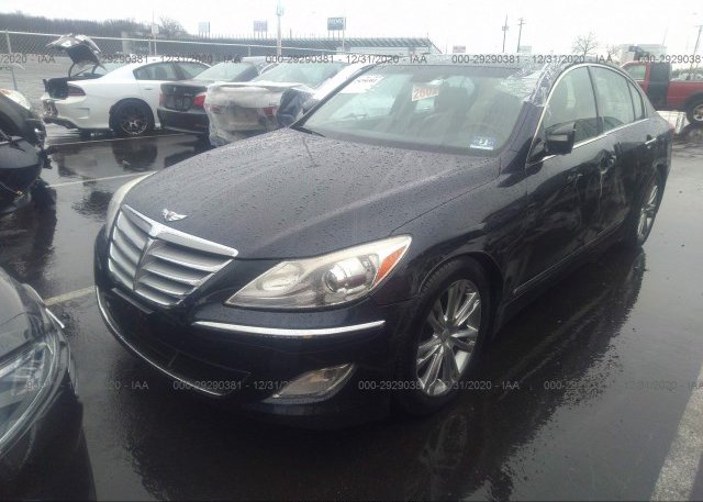 из сша 2012 HYUNDAI GENESIS KMHGC4DF7CU179741