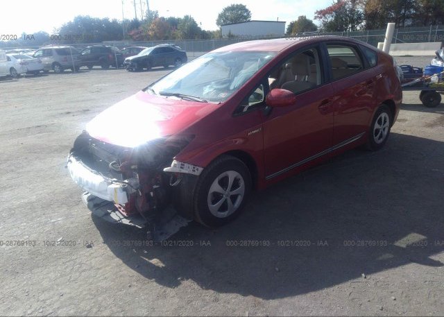 из сша 2012 TOYOTA PRIUS JTDKN3DU4C5421185