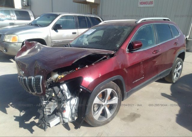 из сша 2019 JEEP CHEROKEE 1C4PJLDBXKD433913