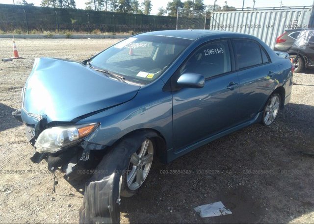 из сша 2013 TOYOTA COROLLA 5YFBU4EE3DP104504