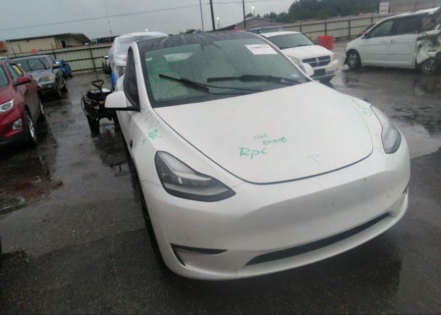 2021 TESLA MODEL Y (VIN: 5YJYGDEE5MF187737)