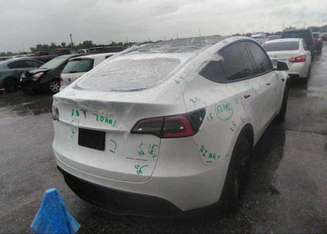 2021 TESLA MODEL Y(VIN: 5YJYGDEE5MF187737