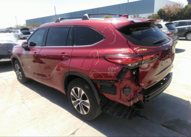 2021 TOYOTA HIGHLANDER(VIN: 5TDHZRAH3MS075957