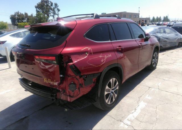 2021 TOYOTA HIGHLANDER(VIN: 5TDHZRAH3MS075957