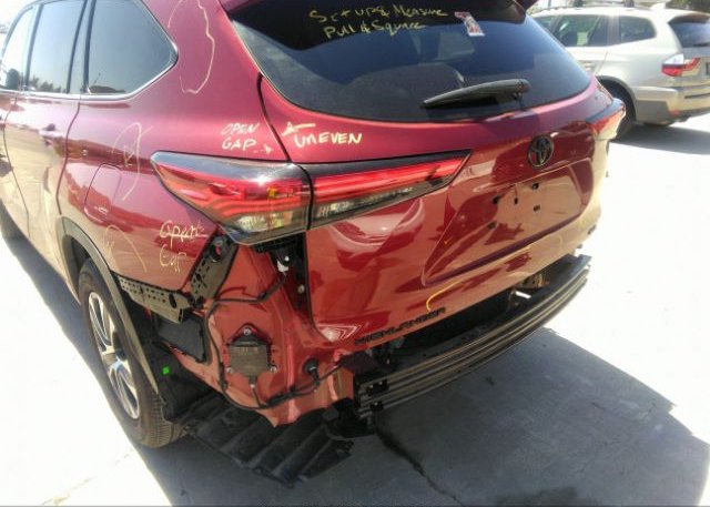 2021 TOYOTA HIGHLANDER(VIN: 5TDHZRAH3MS075957