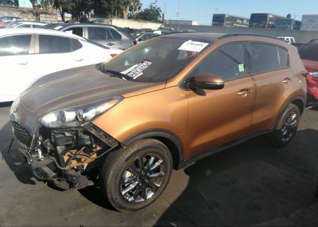 2021 KIA SPORTAGE(VIN: KNDP63AC0M7871033