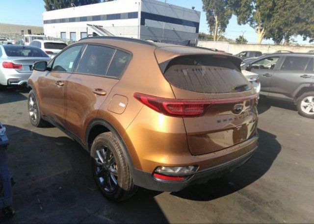 2021 KIA SPORTAGE(VIN: KNDP63AC0M7871033