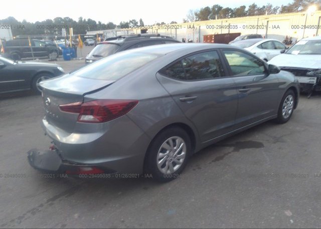 цена в сша 2019 HYUNDAI ELANTRA KMHD74LF0KU754365