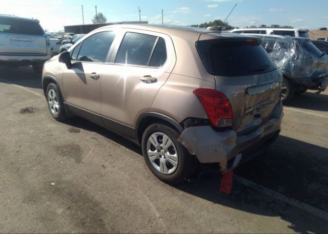 2018 CHEVROLET TRAX VIN: 3GNCJKSB3JL419122