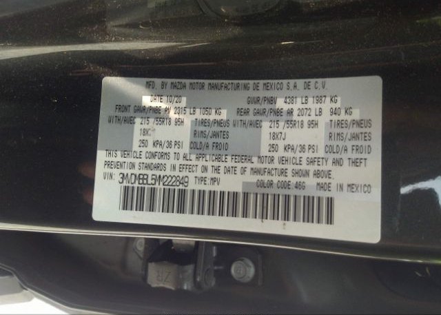 2021 MAZDA CX-30(VIN: 3MVDMBBL5MM222849