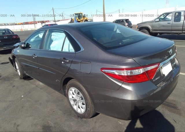 купить 2016 TOYOTA CAMRY HYBRID 4T1BD1FKXGU178931