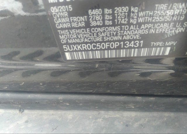 5UXKR0C50F0P13431 2015 BMW X5
