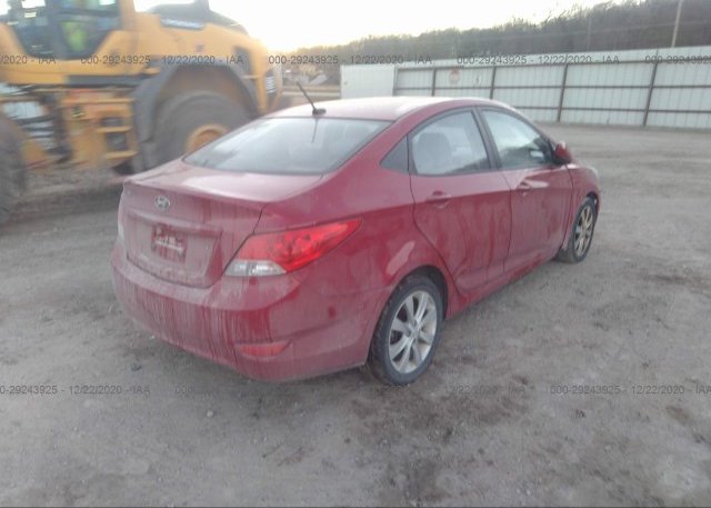 цена в сша 2013 HYUNDAI ACCENT KMHCU4AE8DU452680