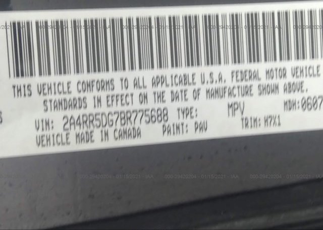 2A4RR5DG7BR775688 2011 CHRYSLER TOWN & COUNTRY
