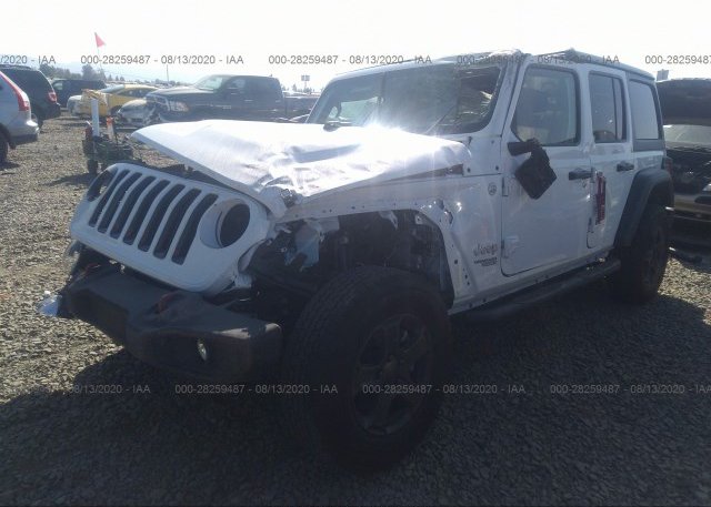 из сша 2019 JEEP WRANGLER UNLIMITED 1C4HJXDG7KW608890